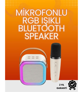 Yüksek Performanslı Kablosuz Karaoke Hoparlör