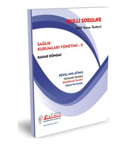 İlkumut Yayınları Aöf İlkumut – Sağlık Kurumları Yönetimi - 2 - (Konu Anlatımlı - Çözümlü Sorular) (Çok Renkli)