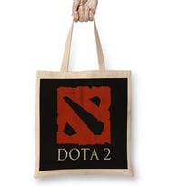 Logo Dota 2 Bez Çanta Uzun Saplı
