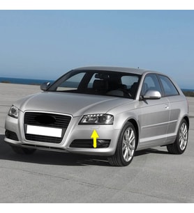 Audi A3 HB 2009-2012 Ön Sol Far Yıkama Motoru Pompası 8P0955101B