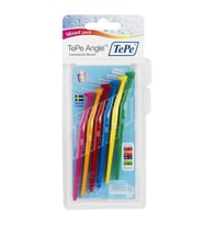 Tepe Angle Saplı Arayüz Fırçası Karışık Renk 6 Lı