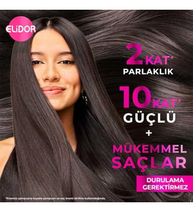 Elidor 7/24 Güçlü Parlak Saç Bakım Kremi 240 Mililitre