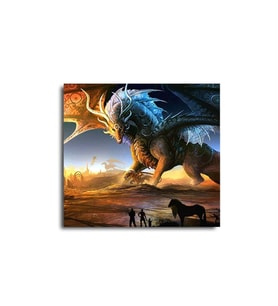 DBSanatevi Canavar Tablo 60 X 60 Cm