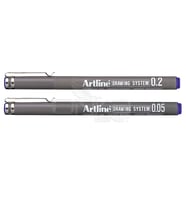 Artline Drawing System Teknik Çizim Kalemi Mavi