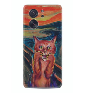 Xiaomi 13T - Xiaomi 13T Pro Kılıf Silikon Desen Özel Seri Tablo Cat 1788