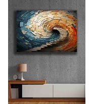 Koç stüdyo Modern tasarım kanvas tablo 50x70 (Çok Renkli)
