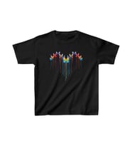 Çocuk Unisex Baskılı T-Shirt - Siyah