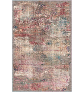 Eliana Home Baskılı, Yıkanabilir Kaymaz Taban Salon Halısı LNA1646-HT134 100x150 cm (Kırmızı)