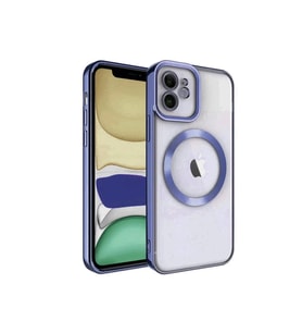 Mey İthalat® iPhone 11 Kılıf Kross Magneticsafe Kapak - Lacivert