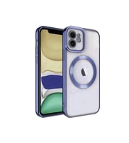 Mey İthalat® iPhone 11 Kılıf Kross Magneticsafe Kapak - Lacivert