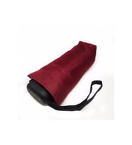 Mini Cep Boy Bayan Şemsiye 17 Cm, Ultra Mini Şemsiye (Bordo)