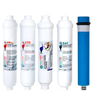 Water AEG Su Arıtma Filtresi + Membran Tam Set (Beyaz)