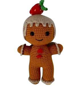 Kurabiye Adam Amigurumi Organik Oyuncak