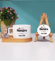 Hemşire Kupa Bardak Kısa ve Anahtarlık