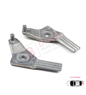 Mercedes W140 W124 W210 W211 W219 İçin Elektrikli Arka Cam Güneşlik Perde Köşe Bağlantı Braket Seti