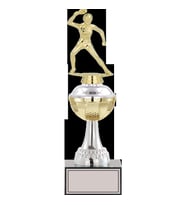 ODAK KUPA - Figürlü Kupalar - Masa Tenisi Kadın Figürlü Kupalar FG-045 B - 32 cm