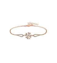 Gümüş Rose Yonca Bileklik CSR2183298