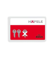 Hafele Programlama kartı, kırmızı silme, Mifare