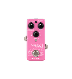 NUX NCH-4 Ukiyo-E Chorus Pedalı  3 Farklı Chorus Tipi Analog Ton