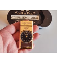 Öğretmenler Günü için isimli Çakmak ve Tasarım Kutusunda Hediye