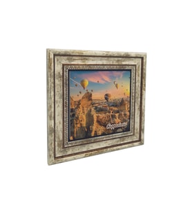 Kapadokya Baskılı Taş Tablo 25X25