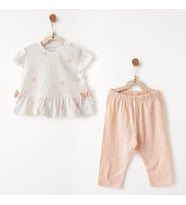 Andywawa Ac26537 Little Swan Love 2li Takım Salmon