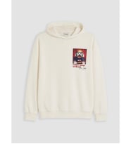 LCW Kids Bej Baskılı Erkek Çocuk Sweatshirt