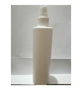 250ml Beyaz Mat Tombul Plastik Şişe+sprey Başlık,dezenfektan Şişesi,medikal Şişe,boş Şişe,50 Adet
