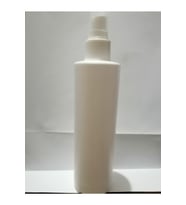 250ml Beyaz Mat Tombul Plastik Şişe+sprey Başlık,dezenfektan Şişesi,medikal Şişe,boş Şişe,50 Adet
