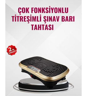 Ev Tipi Titreşimli Spor Aleti Yakım Destekli Tasarım