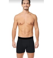 TUTKU 0400 ERKEK ELASTAN SPOR BOXER 10 ADET (Siyah)