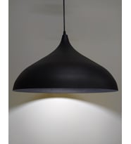 MYLİGHTS  SİYAH  İÇİ SİYAH METAL SARKIT AVİZE 43 CM   RUSTİK AVİZE