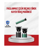 Mey İthalat® Saç Sakal Ense Paslanmaz Çelik T-Bıçak Vücut Tıraş Makinesi