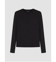 LCW Modest Siyah Bisiklet Yaka Kadın Body
