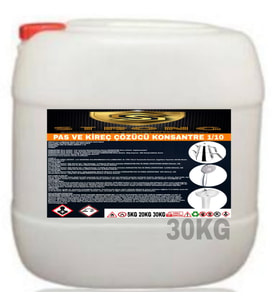 STRONG PAS KİREÇ ÇÖZÜCÜ 1/10 KONSANTRE 30KG