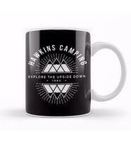 Hawkins Camping Explore Stranger Things Kupa Bardak Porselen