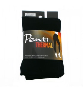 Penti Tayt Thermal 150 Den Siyah No.2 M