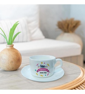 Kişiye Özel Öğretmenler Günü Baskılı Fincan HK2337 (Beyaz)