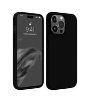 iPhone 15 Pro Max Kılıf First Silikon - Siyah