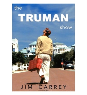 The Truman Show Tablo Ahşap Poster Dekoratif
