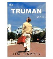 The Truman Show Tablo Ahşap Poster Dekoratif