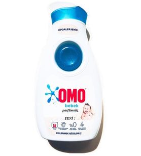 Omo Sıvı Bebek Parfümsüz 900ml - 18 Yıkama