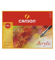 Canson Montval Akrilik Blok 400 gr. 24x32 cm. 10 Sayfa 