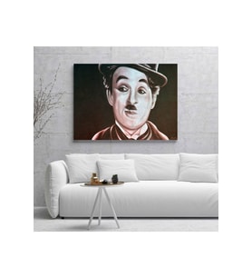 Chaplin Kanvas Tablo 70 x 100 cm