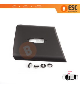 Fiat Ducato 3 Boxer 250 Jumper Relay 2 Daily 2006-2024 İçin Sağ Ön Kapı Direği Bandı Sinyal Delikli