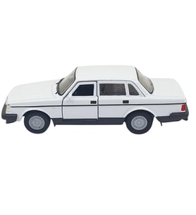 1:32 Volvo 240 GL Çek Bırak -Araba - 43784-BEYAZ - 1 ADET