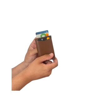 Premium Serisi Lüks Deri Özel Tasarım Mekanizmalı Dikey Erkek Cüzdanı (Çok Renkli)