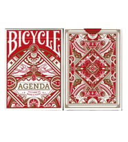Bicycle Agenda Red Oyun Kağıdı Premium Koleksiyonluk Kartları Kart (Karışık)