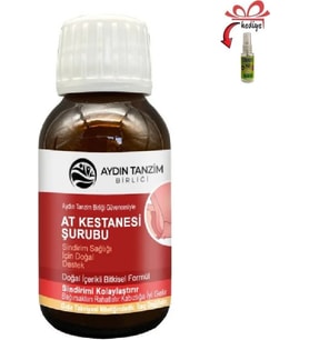 At Kestanesi Şurubu 50 ml x 1 Ad.+Çörek Otu Yağı ile