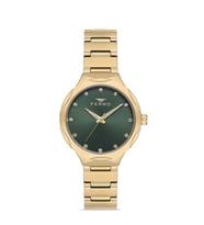 Ferro FL40114A-B6 Quartz Gold Yeşil Kadran 32 mm Kadın Kol Saati